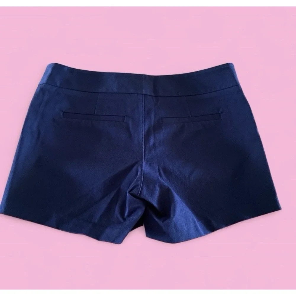 Lilly‎ Pulitzer Deep Blue Joette Stretch Womens Shorts Size 2